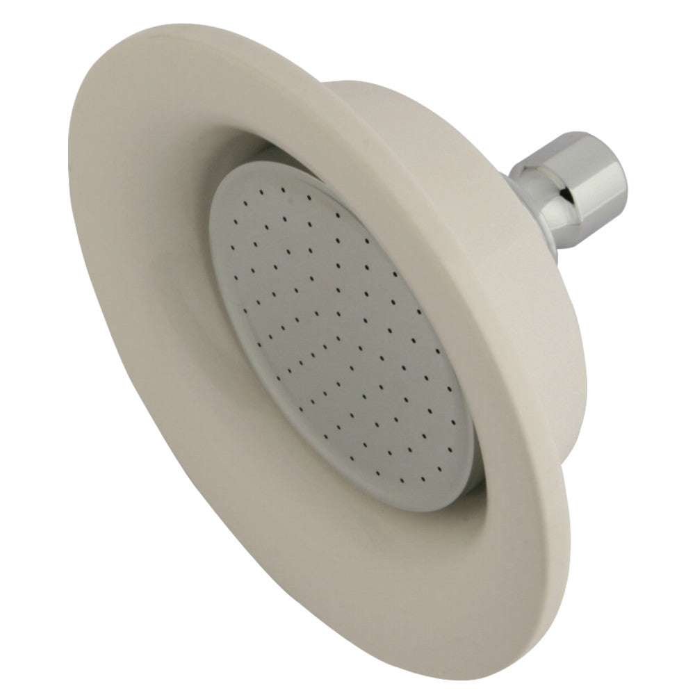 Kingston Brass P60C Victorian Ceramic Shower Head, Polished Chrome - BNGBath