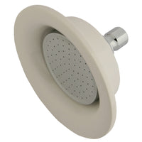 Thumbnail for Kingston Brass P60C Victorian Ceramic Shower Head, Polished Chrome - BNGBath