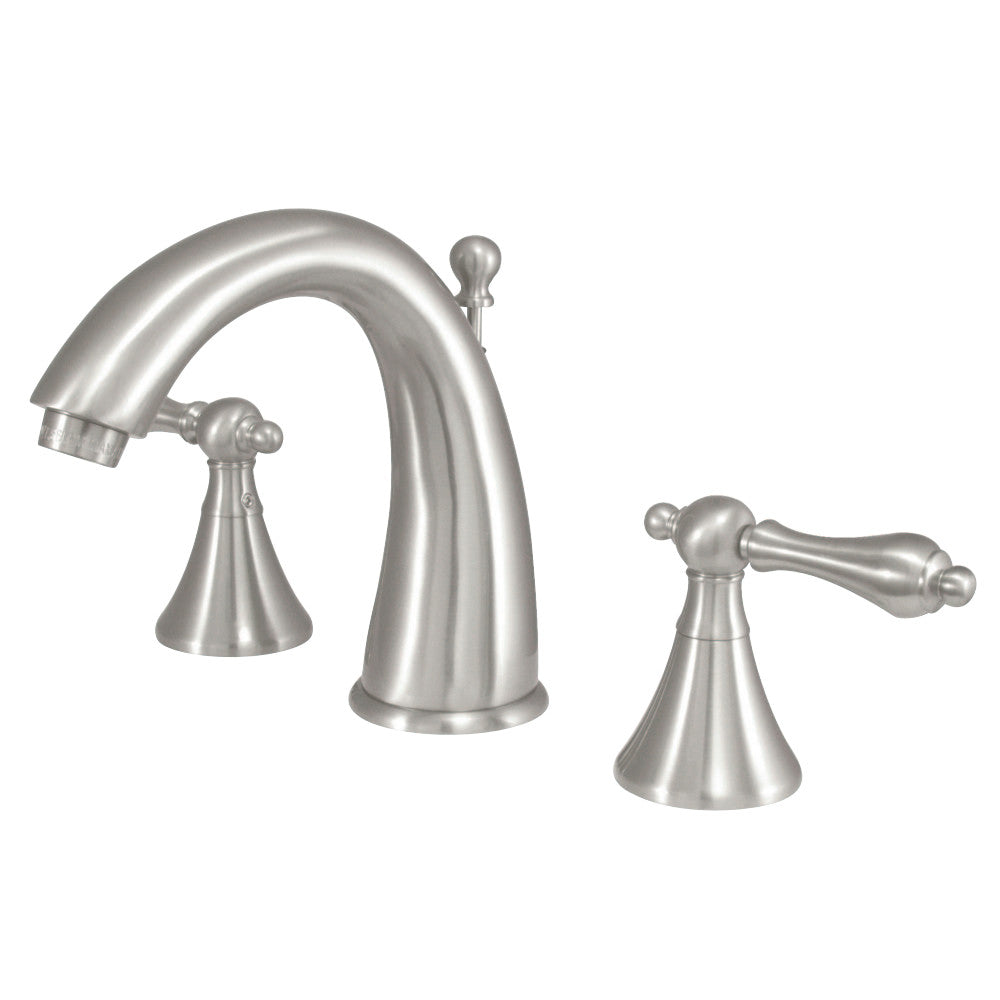 Kingston Brass KS2978AL 8 in. Widespread Bathroom Faucet, Brushed Nickel - BNGBath