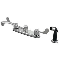 Thumbnail for Kingston Brass GKB292 Magellan Centerset Kitchen Faucet, Polished Chrome - BNGBath