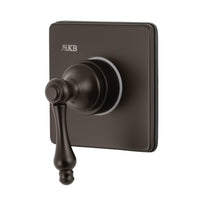 Thumbnail for Kingston Brass KS3045AL 3-Way Diverter Valve with Trim Kit, Oil Rubbed Bronze - BNGBath