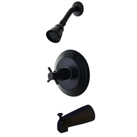 Thumbnail for Kingston Brass KB2635DX Concord Tub & Shower Faucet, Oil Rubbed Bronze - BNGBath