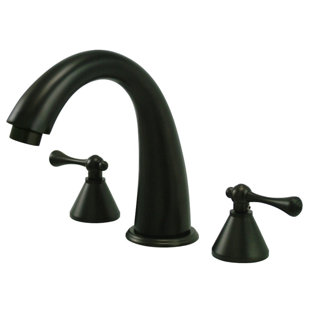 Kingston Brass KS2365BL English Country Roman Tub Faucet, Oil Rubbed Bronze - BNGBath