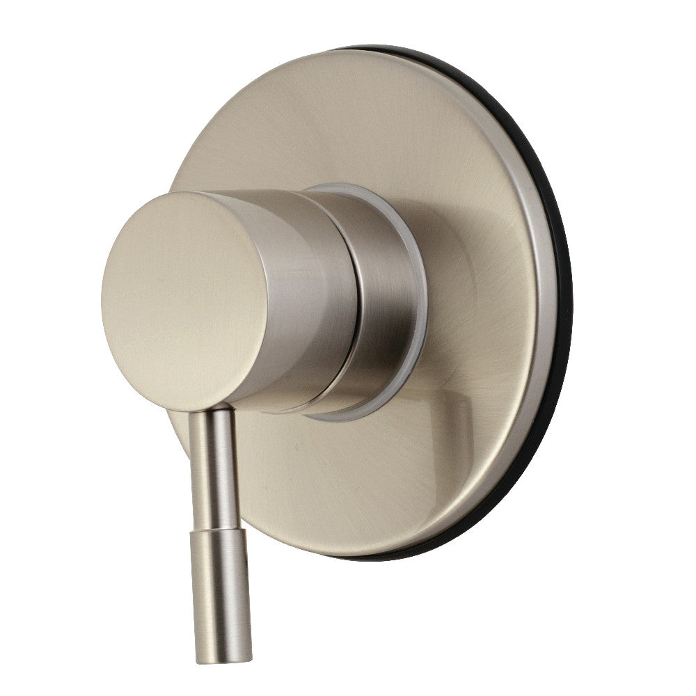 Kingston Brass KS3038DL Concord 3-Way Diverter Valve with Trim Kit, Brushed Nickel - BNGBath