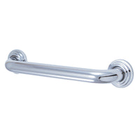 Thumbnail for Kingston Brass DR214121 Milano 12-Inch Decorative 1-1/4-Inch OD Grab Bar, Polished Chrome - BNGBath