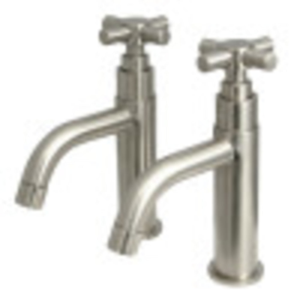 Kingston Brass KS8228EX Elinvar Basin Faucet, Brushed Nickel - BNGBath