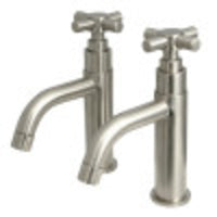 Thumbnail for Kingston Brass KS8228EX Elinvar Basin Faucet, Brushed Nickel - BNGBath