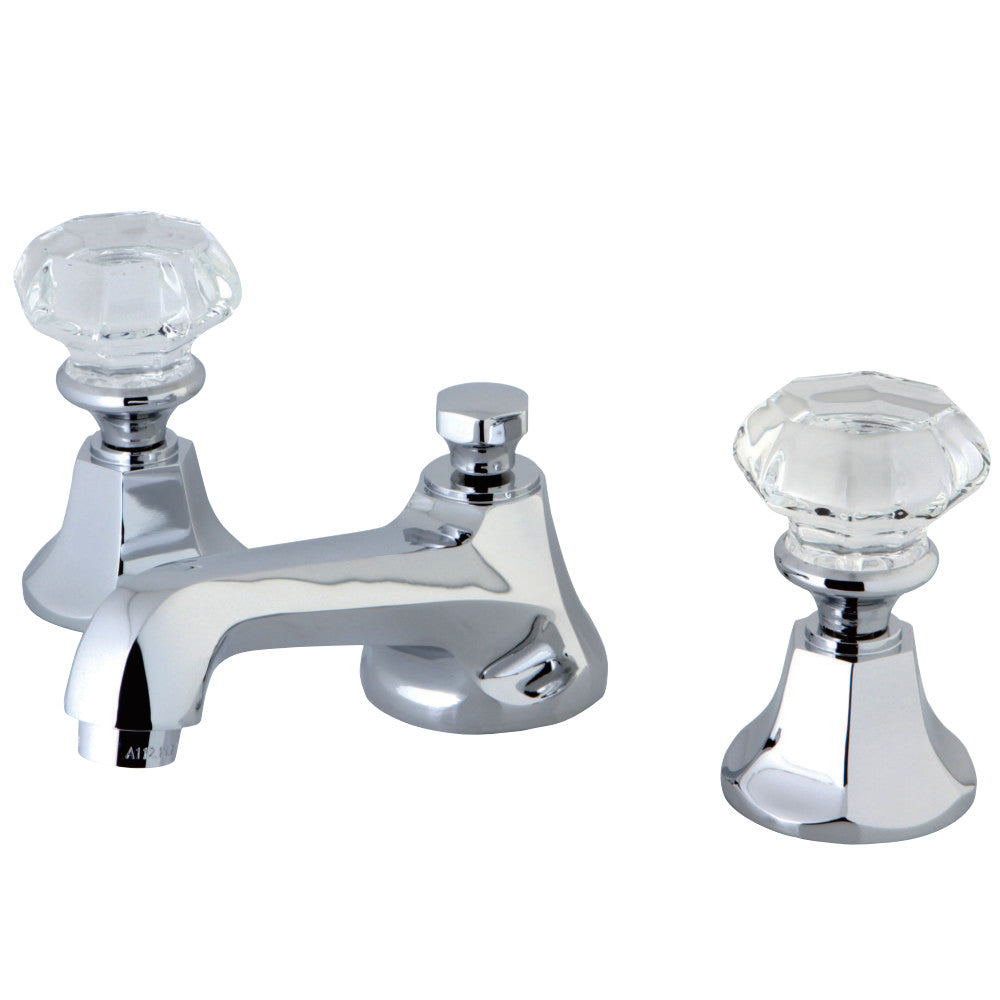 Kingston Brass KS4461WCL 8 in. Widespread Bathroom Faucet, Polished Chrome - BNGBath