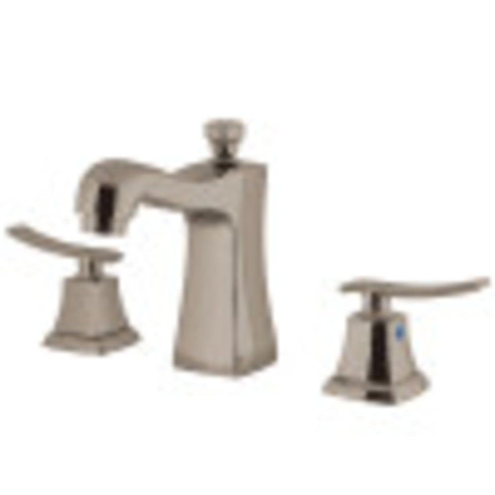 Kingston Brass KB4968JQL 8 in. Widespread Bathroom Faucet, Brushed Nickel - BNGBath