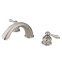 Thumbnail for Kingston Brass KS348AL Victorian Roman Tub Faucet, Brushed Nickel - BNGBath