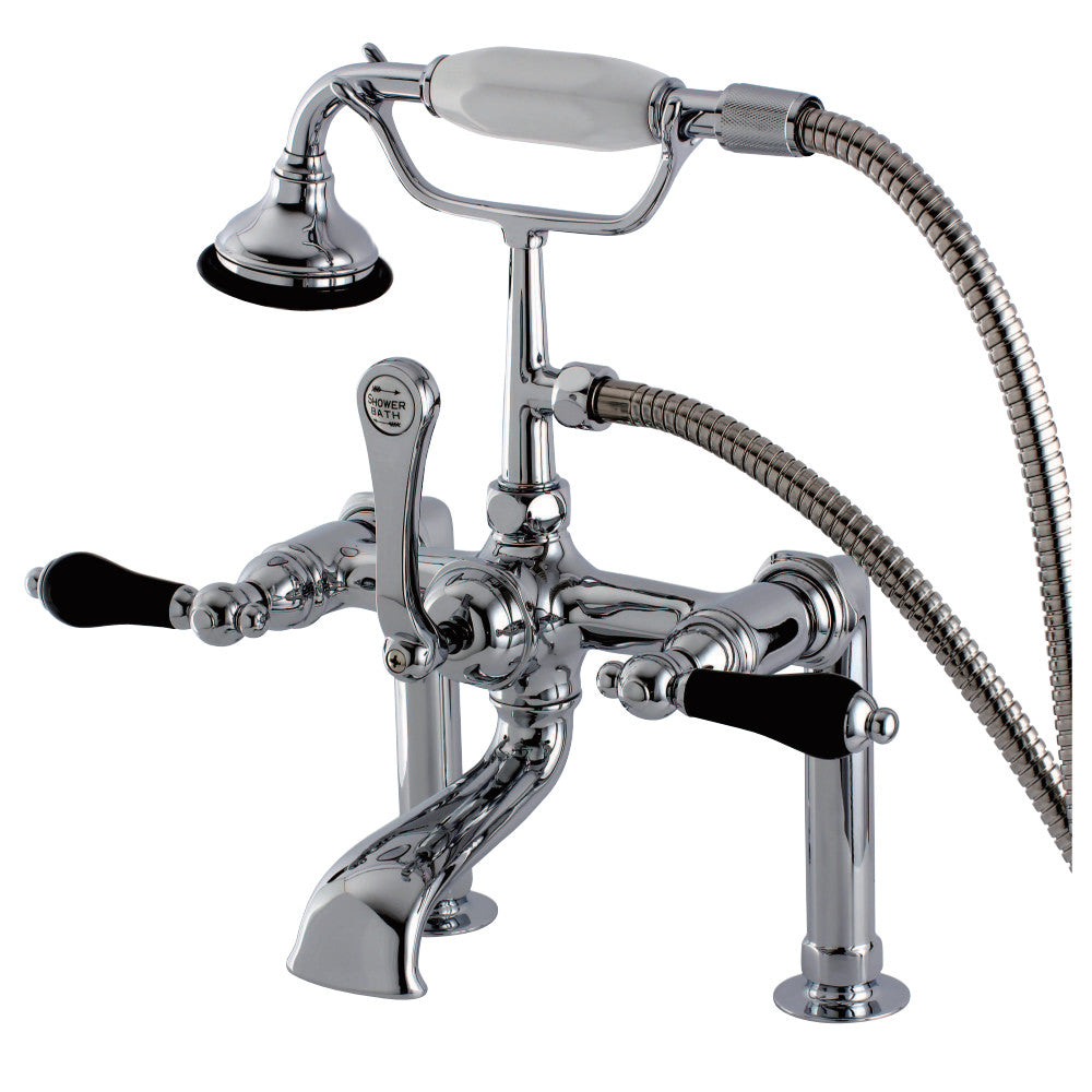 Aqua Vintage AE104T1PKL Duchess Deck Mount Clawfoot Tub Faucet, Polished Chrome - BNGBath