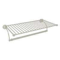 Thumbnail for Perrin & Rowe Edwardian Wall Mount Hotel Style Towel Shelf - BNGBath