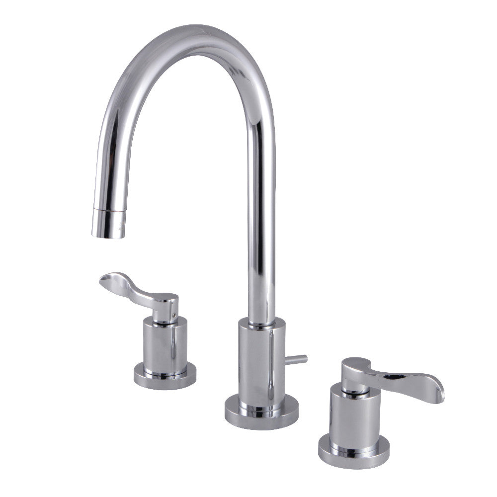 Kingston Brass KS8951DFL Mini-Widespread Bathroom Faucet, Polished Chrome - BNGBath