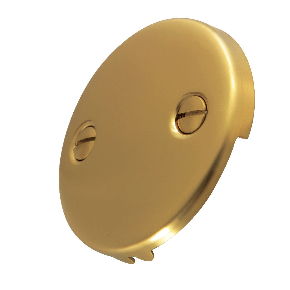 Kingston Brass DTT107 Bathtub Overflow Plate, Brushed Brass - BNGBath