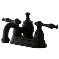 Thumbnail for Kingston Brass KS7105NL 4 in. Centerset Bathroom Faucet, Oil Rubbed Bronze - BNGBath