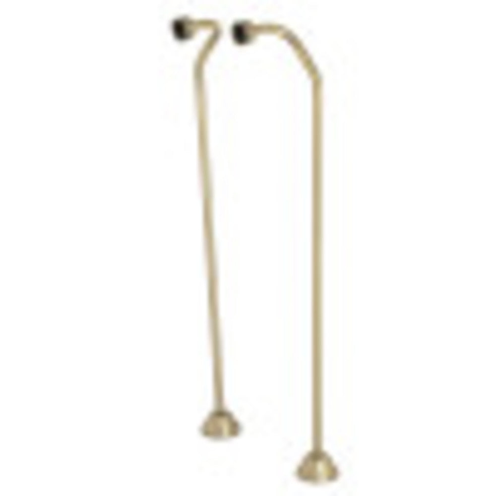 Kingston Brass CC473 Double Offset Bath Supply, Antique Brass - BNGBath