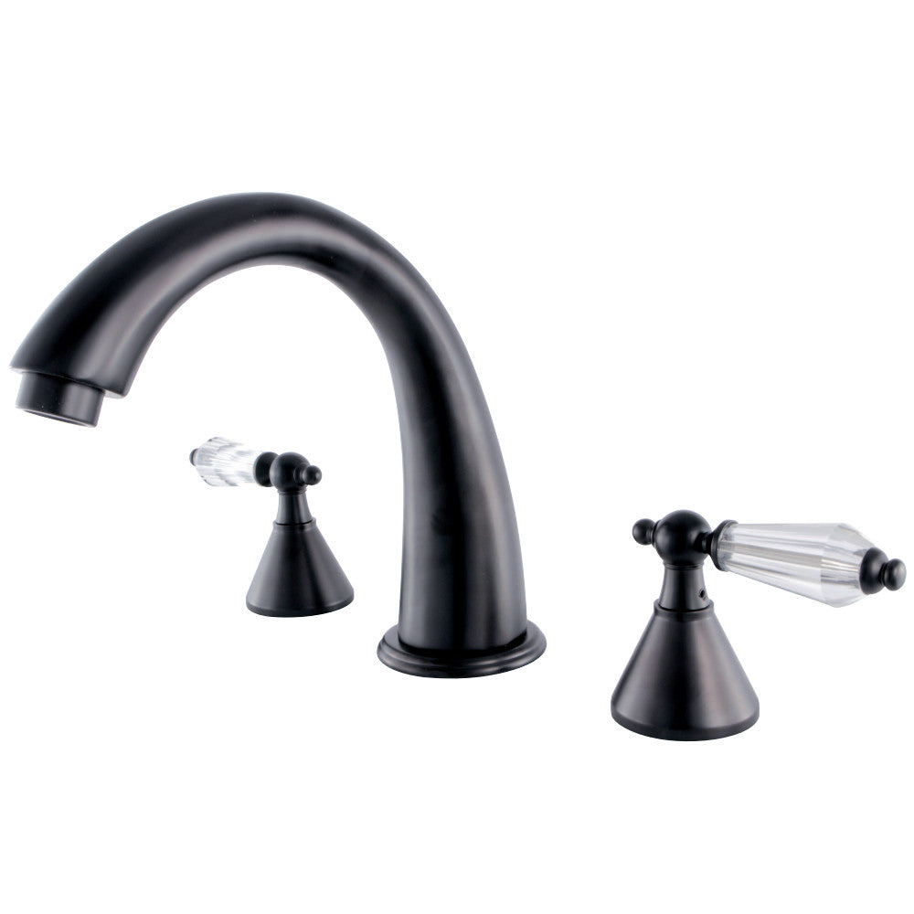 Kingston Brass KS2365WLL Wilshire Roman Tub Faucet, Oil Rubbed Bronze - BNGBath