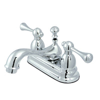 Thumbnail for Kingston Brass KS3601BL 4 in. Centerset Bathroom Faucet, Polished Chrome - BNGBath