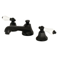 Thumbnail for Kingston Brass KS4460PL 8 in. Widespread Bathroom Faucet, Matte Black - BNGBath