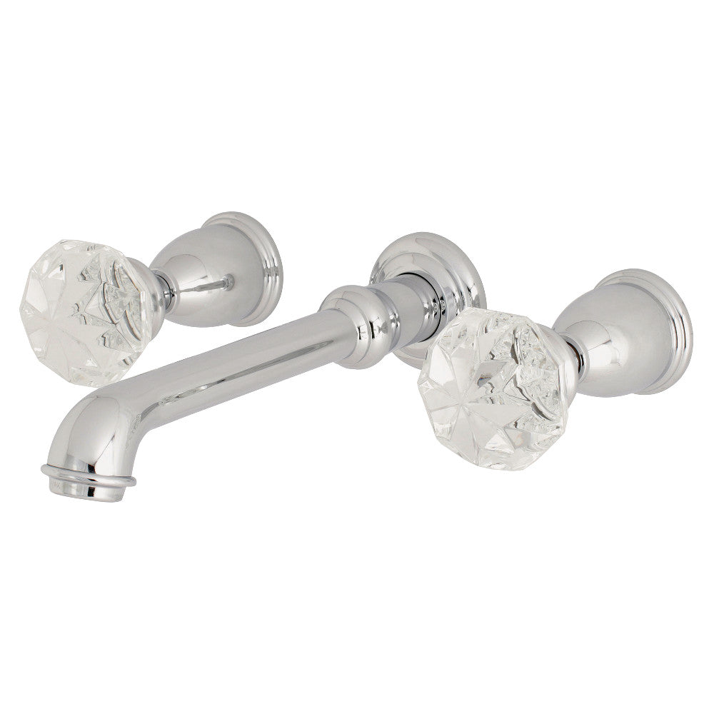 Kingston Brass KS7121KWL Wall Mount Bathroom Faucet, Polished Chrome - BNGBath