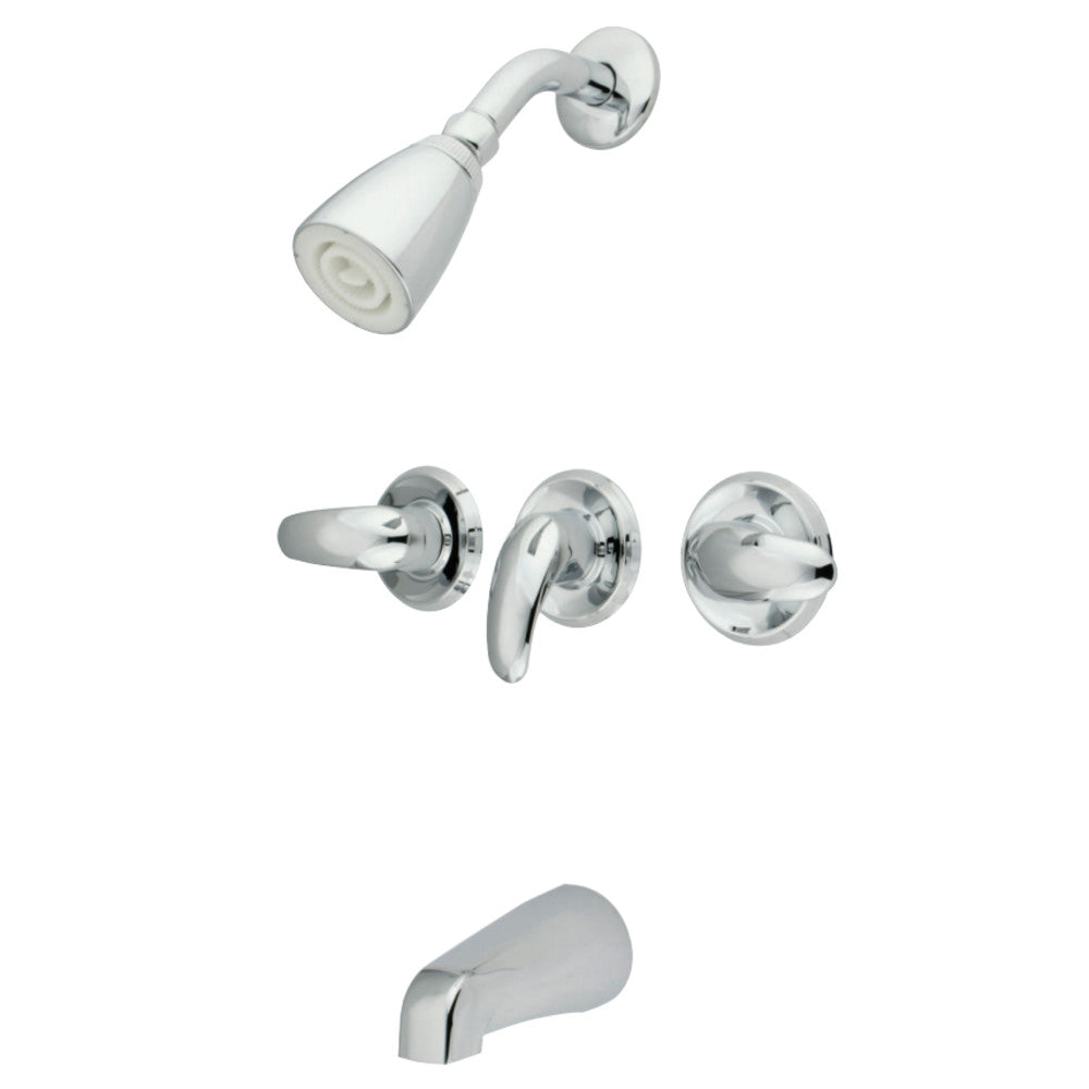 Kingston Brass KB6231LL Legacy Tub & Shower Faucet, Polished Chrome - BNGBath