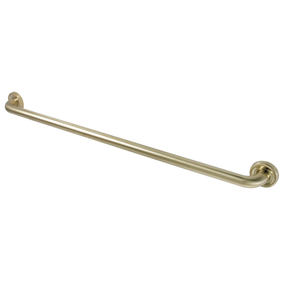 Kingston Brass DR914367 Camelon 36-Inch X 1-1/4-Inch OD Grab Bar, Brushed Brass - BNGBath