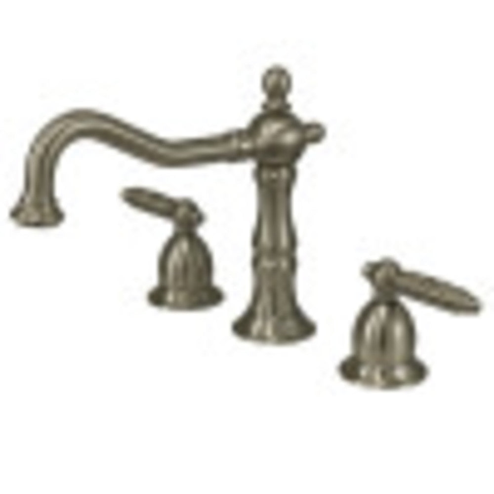 Kingston Brass KS1978GL 8 in. Widespread Bathroom Faucet, Brushed Nickel - BNGBath