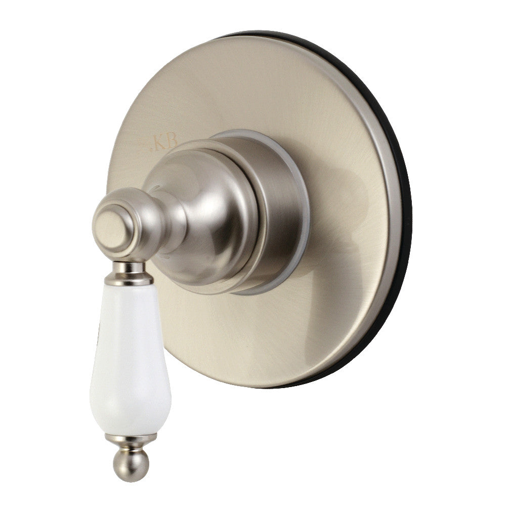 Kingston Brass KS3038PL 3-Way Diverter Valve with Trim Kit, Brushed Nickel - BNGBath