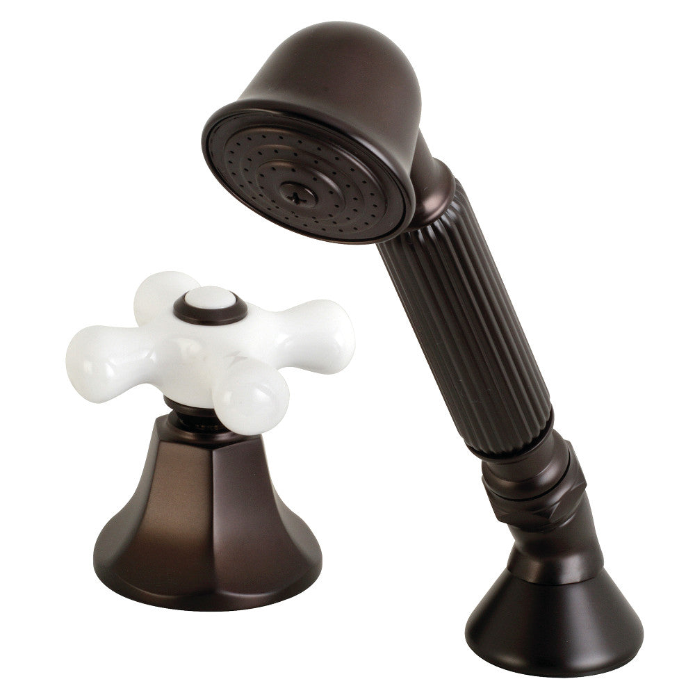 Kingston Brass KSK4305PXTR Transfer Valve Set for Roman Tub Faucet, Oil Rubbed Bronze - BNGBath