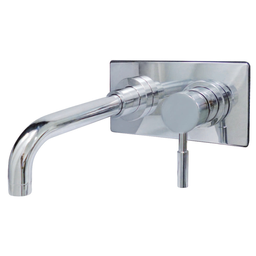 Kingston Brass KS8111DL Single-Handle Wall Mount Bathroom Faucet, Polished Chrome - BNGBath