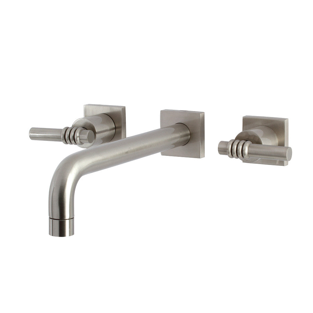 Kingston Brass KS6028ML Milano Wall Mount Tub Faucet, Brushed Nickel - BNGBath