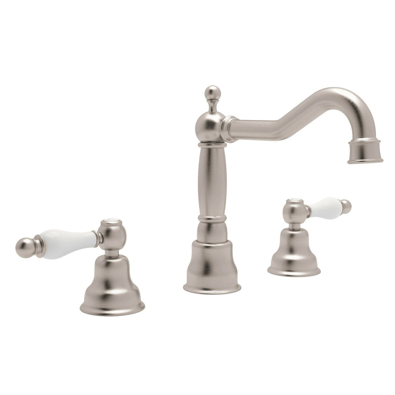 ROHL Arcana Column Spout Widespread Bathroom Faucet - BNGBath