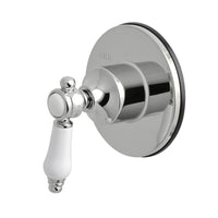 Thumbnail for Kingston Brass KS3031BPL Bel-Air 3-Way Diverter Valve with Trim Kit, Polished Chrome - BNGBath