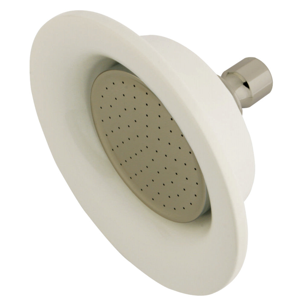 Kingston Brass P60SN Victorian Ceramic Shower Head, Brushed Nickel - BNGBath