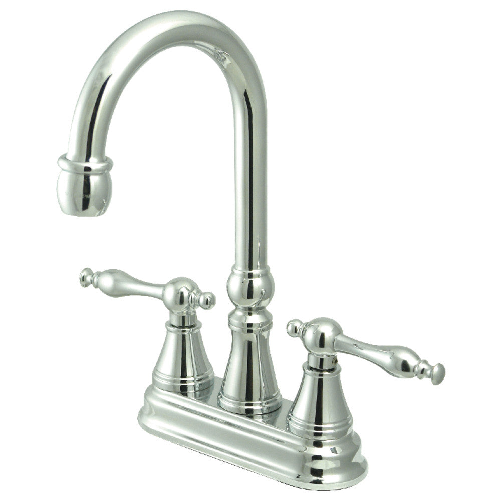 Kingston Brass KS2491NL Bar Faucet, Polished Chrome - BNGBath