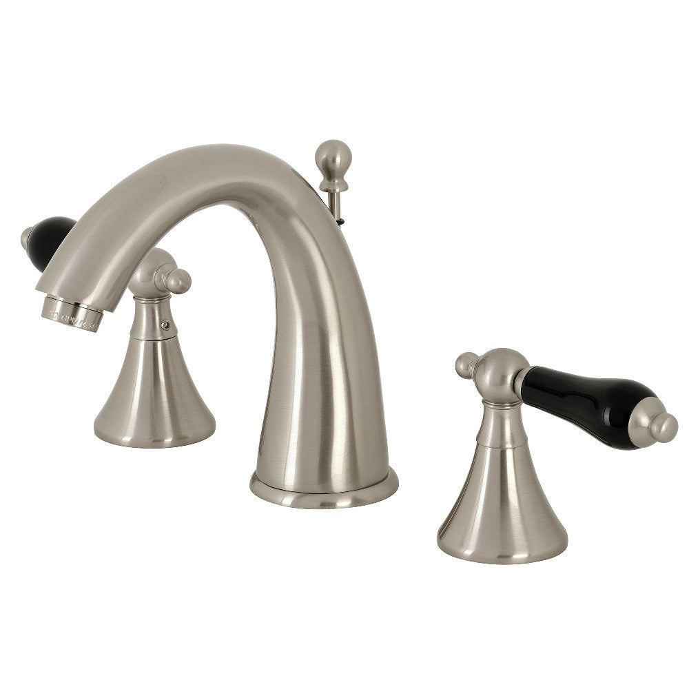 Kingston Brass KS2978PKL Duchess Widespread Bathroom Faucet with Brass Pop-Up, Brushed Nickel - BNGBath