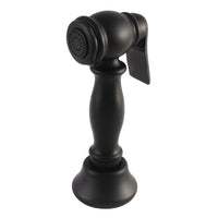 Thumbnail for Kingston Brass CCRP1K0SPR Vintage Kitchen Faucet Side Sprayer, Matte Black - BNGBath