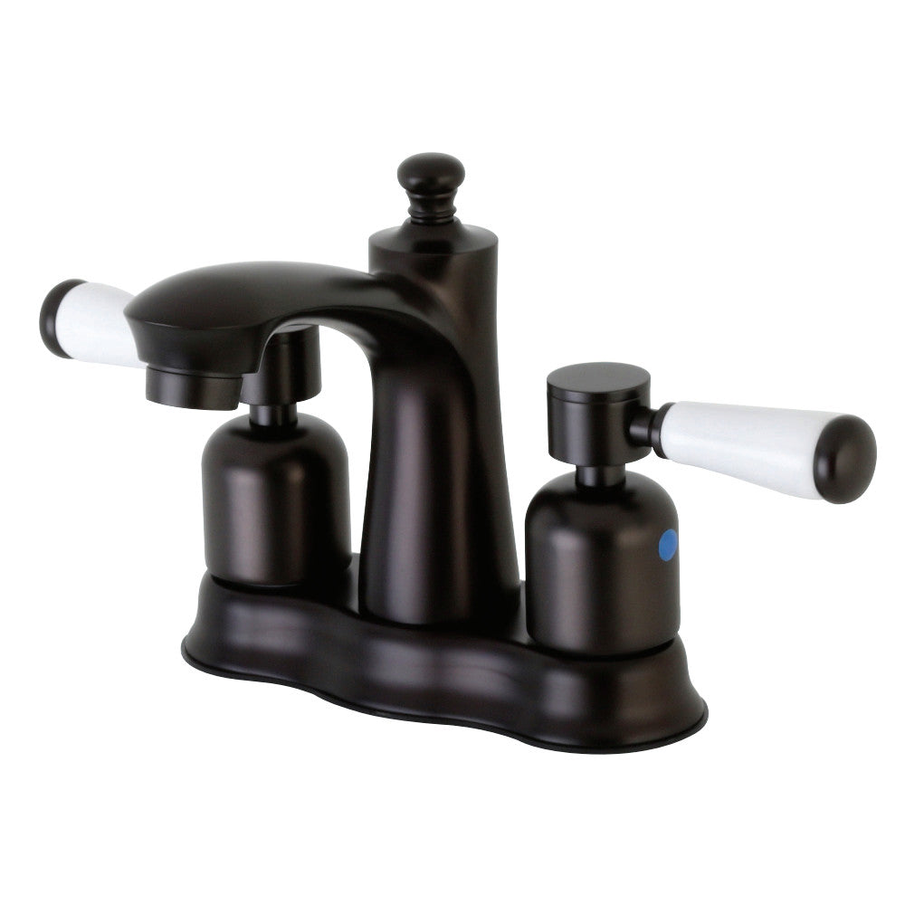 Kingston Brass FB7615DPL 4 in. Centerset Bathroom Faucet, Oil Rubbed Bronze - BNGBath