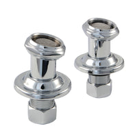 Thumbnail for Kingston Brass CAU4101 Vintage Tub Mount Couplers, Polished Chrome - BNGBath