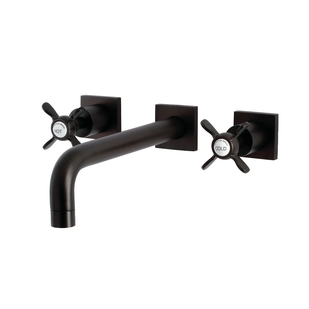 Kingston Brass KS6025BEX Essex Wall Mount Tub Faucet, Oil Rubbed Bronze - BNGBath