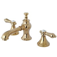 Thumbnail for Kingston Brass KC7062BAL 8 in. Widespread Bathroom Faucet, Polished Brass - BNGBath