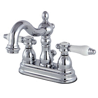 Thumbnail for Kingston Brass KS1601BPL 4 in. Centerset Bathroom Faucet, Polished Chrome - BNGBath