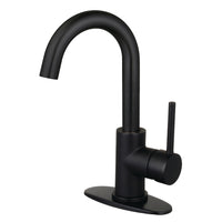 Thumbnail for Kingston Brass LS8530DL Concord Single-Handle Bar Faucet, Matte Black - BNGBath