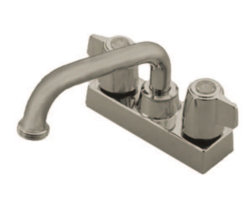 Kingston Brass KB470SN Laundry Tray Faucet, Brushed Nickel - BNGBath