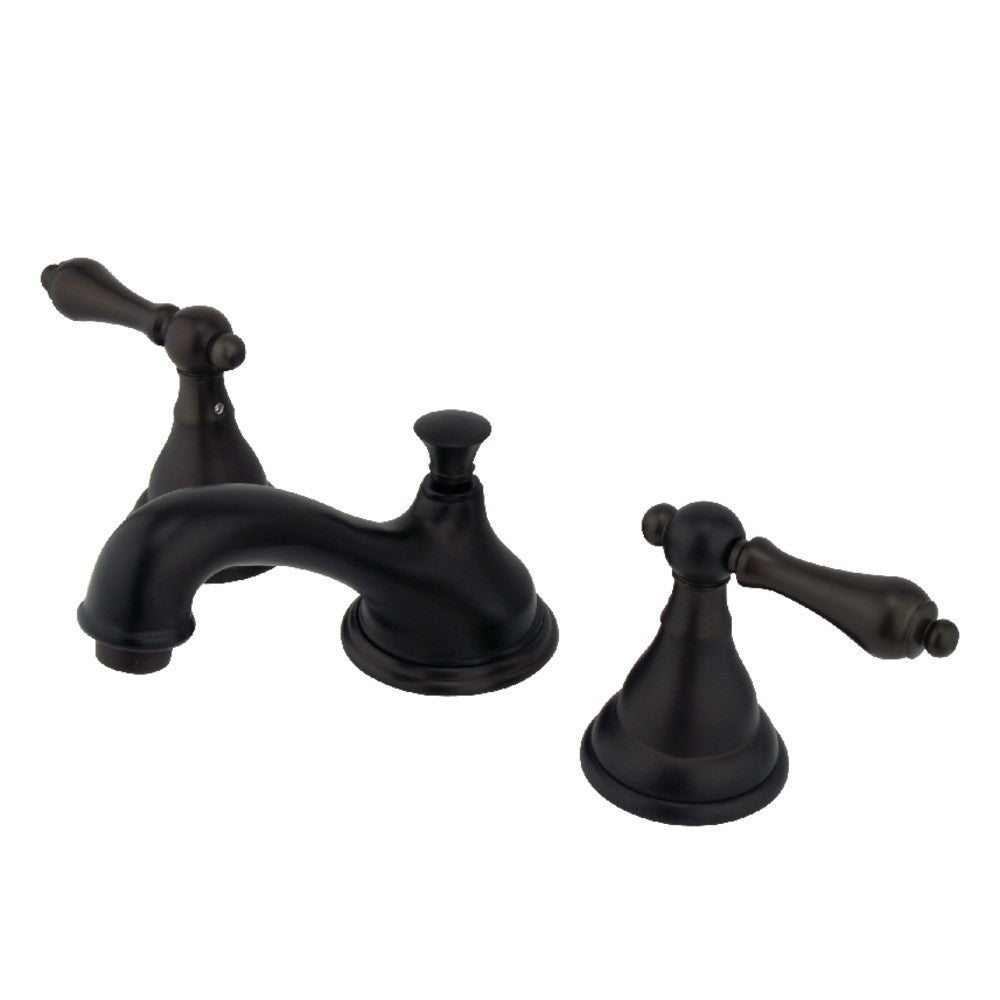 Kingston Brass KS5565AL 8 in. Widespread Bathroom Faucet, Oil Rubbed Bronze - BNGBath