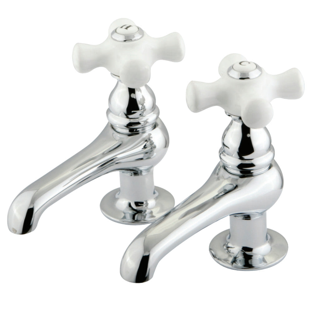 Kingston Brass KS3201PX Restoration Basin Tap Faucet, Polished Chrome - BNGBath