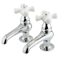 Thumbnail for Kingston Brass KS3201PX Restoration Basin Tap Faucet, Polished Chrome - BNGBath