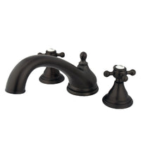 Thumbnail for Kingston Brass KS5535BX Vintage Roman Tub Faucet, Oil Rubbed Bronze - BNGBath