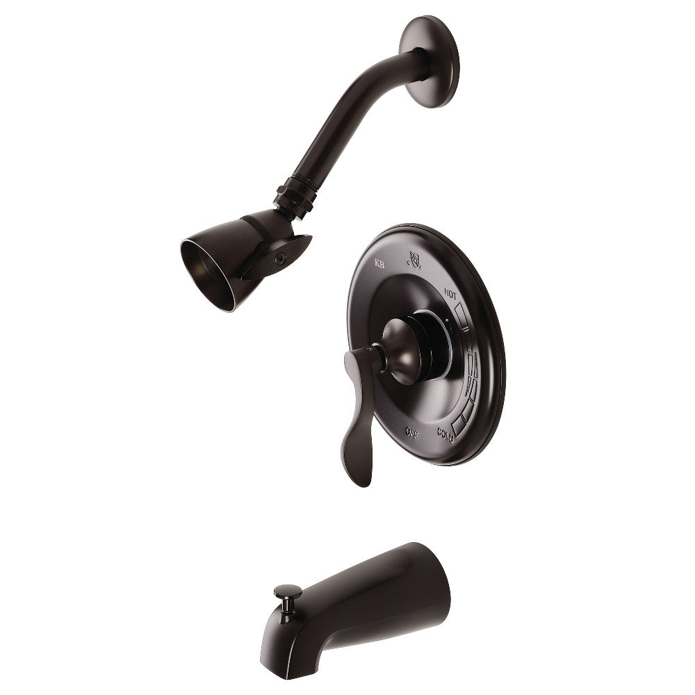 Kingston Brass KB8635DFL Tub and Shower Faucet, Oil Rubbed Bronze - BNGBath