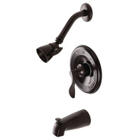 Thumbnail for Kingston Brass KB8635DFL Tub and Shower Faucet, Oil Rubbed Bronze - BNGBath